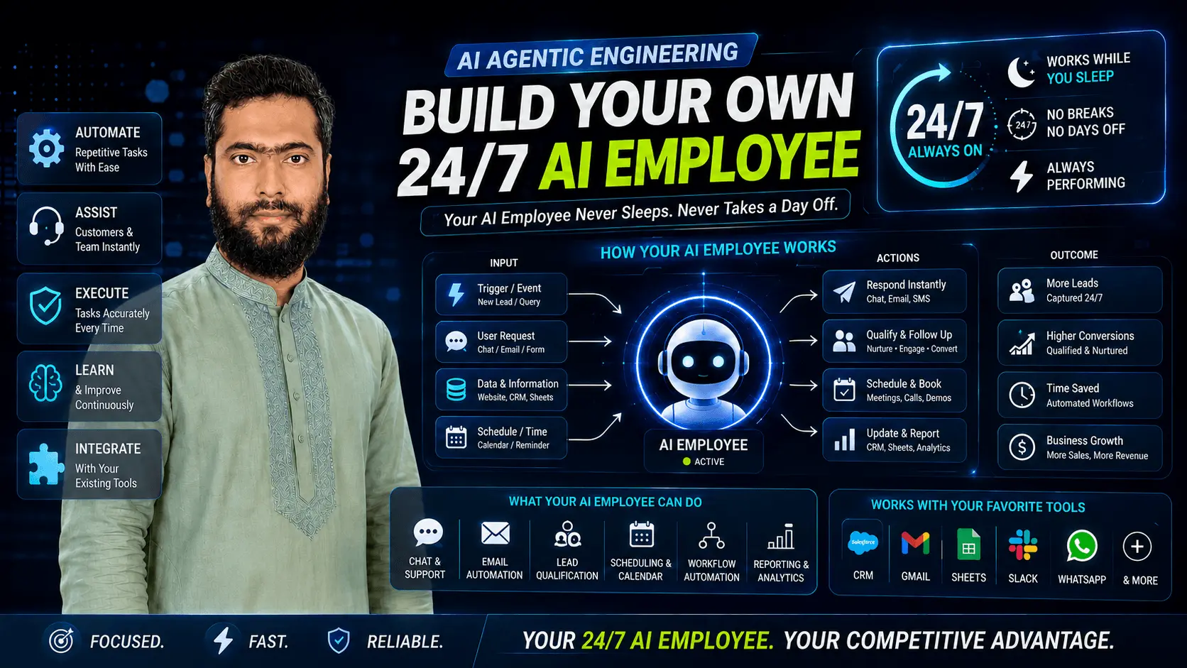 AI Agentic Engineering - Build Your Own 24/7 AI Employee