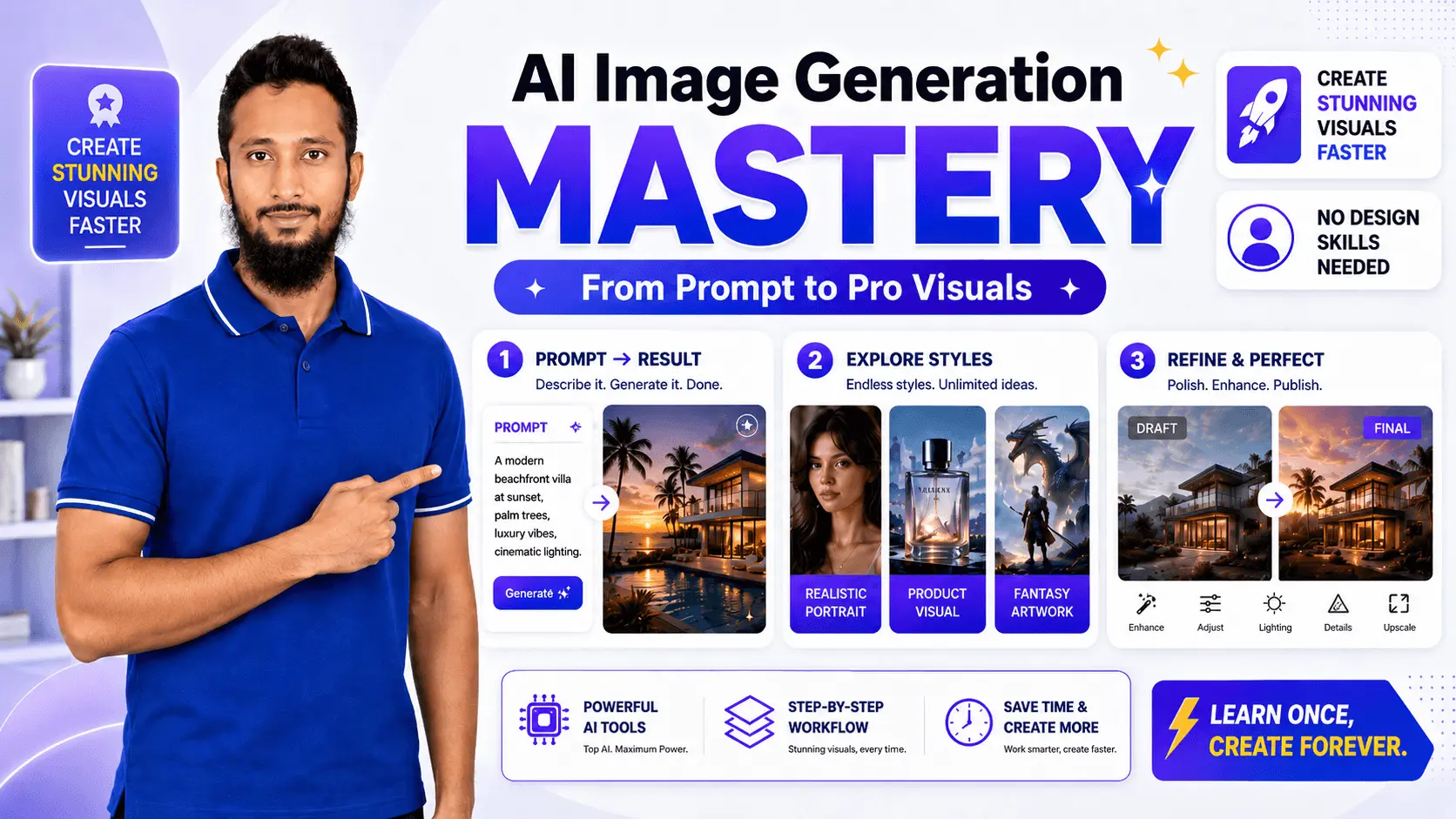 AI Image Generation Mastery  