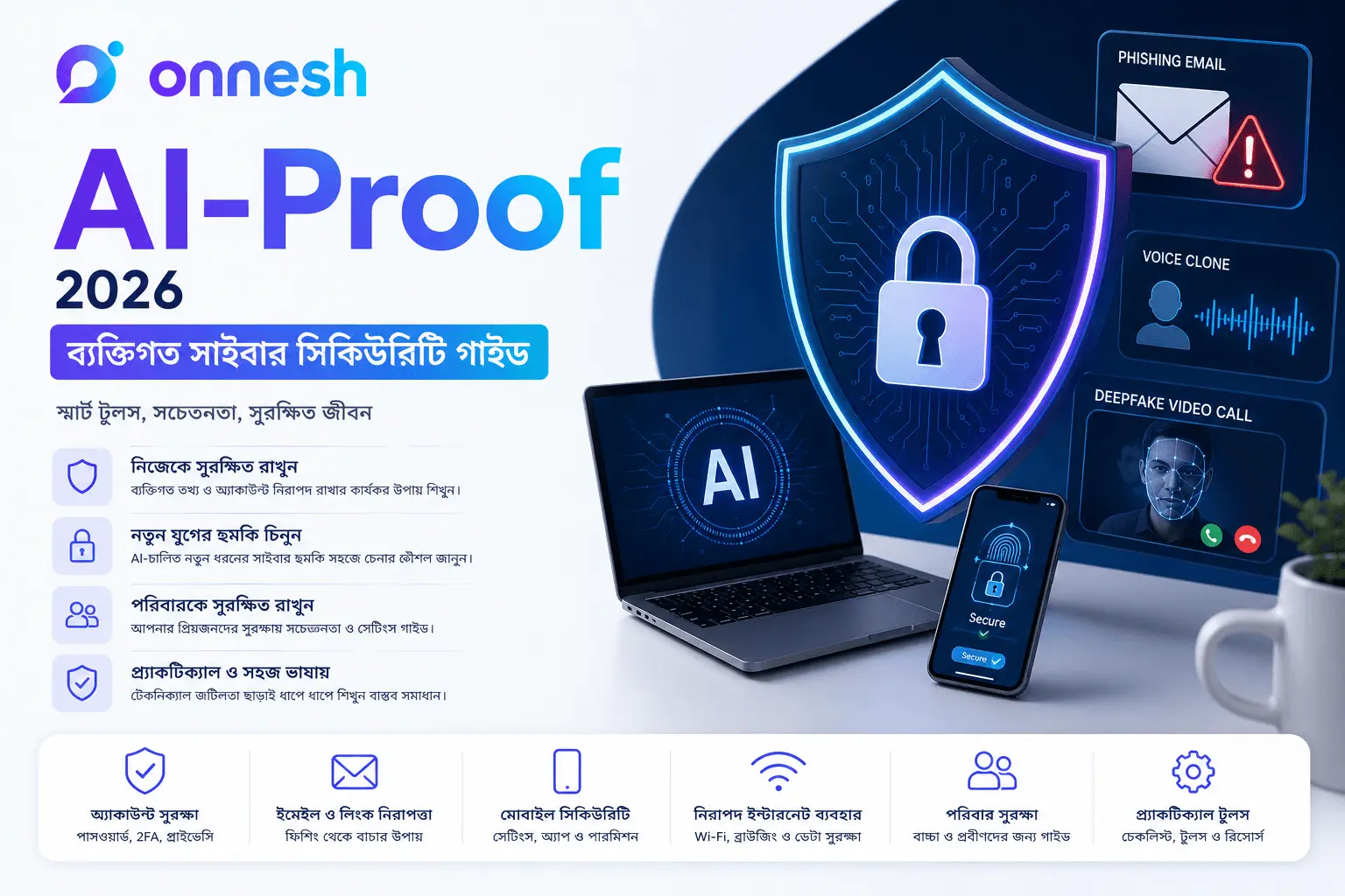AI-Proof ২০২৬ সালে ব্যক্তিগত সাইবার সিকিউরিটি গাইড